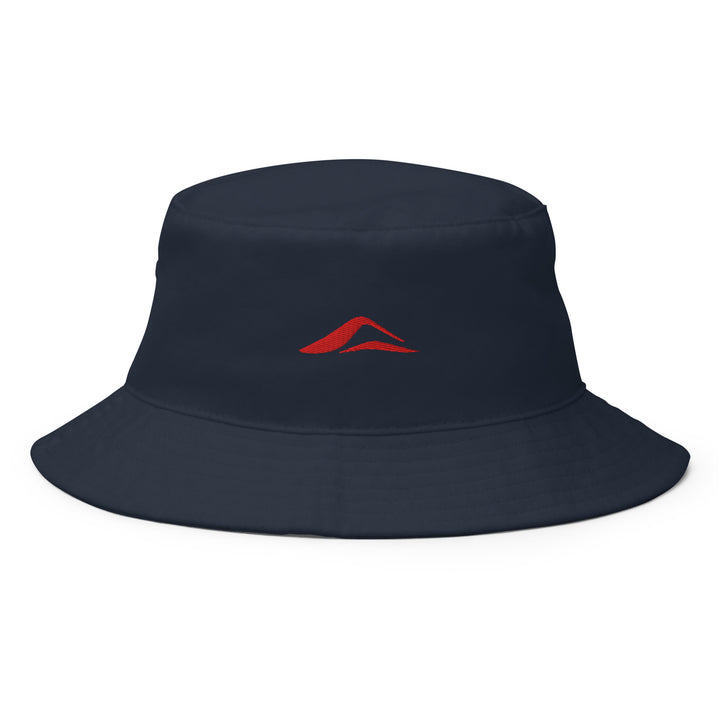ARVO Bucket Hat in Navy – front view