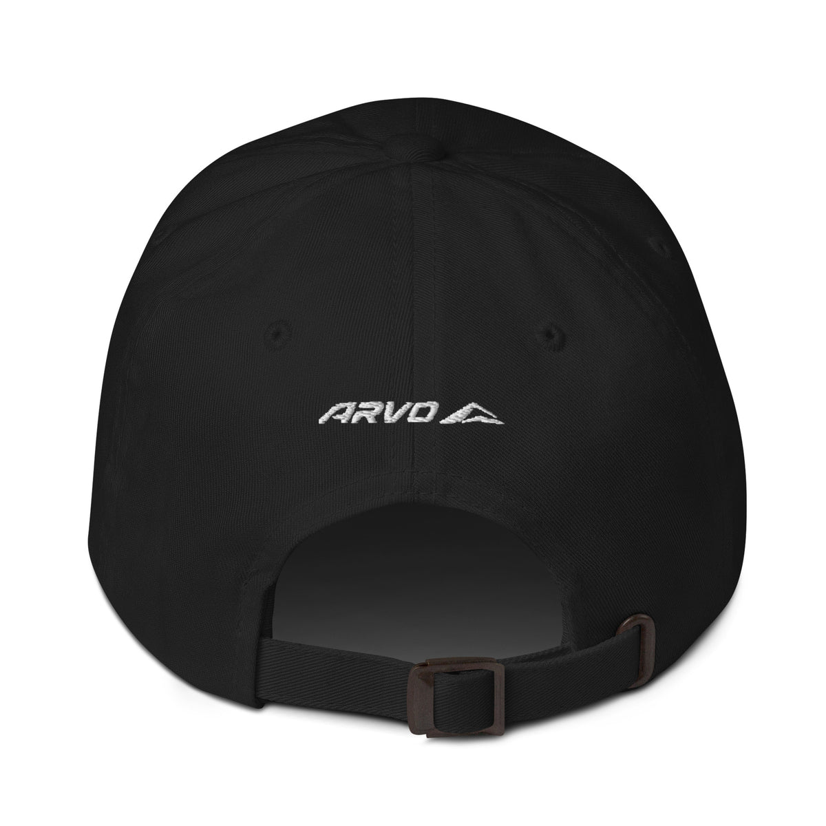 ARVO Classic Dad Hat in Black – back view