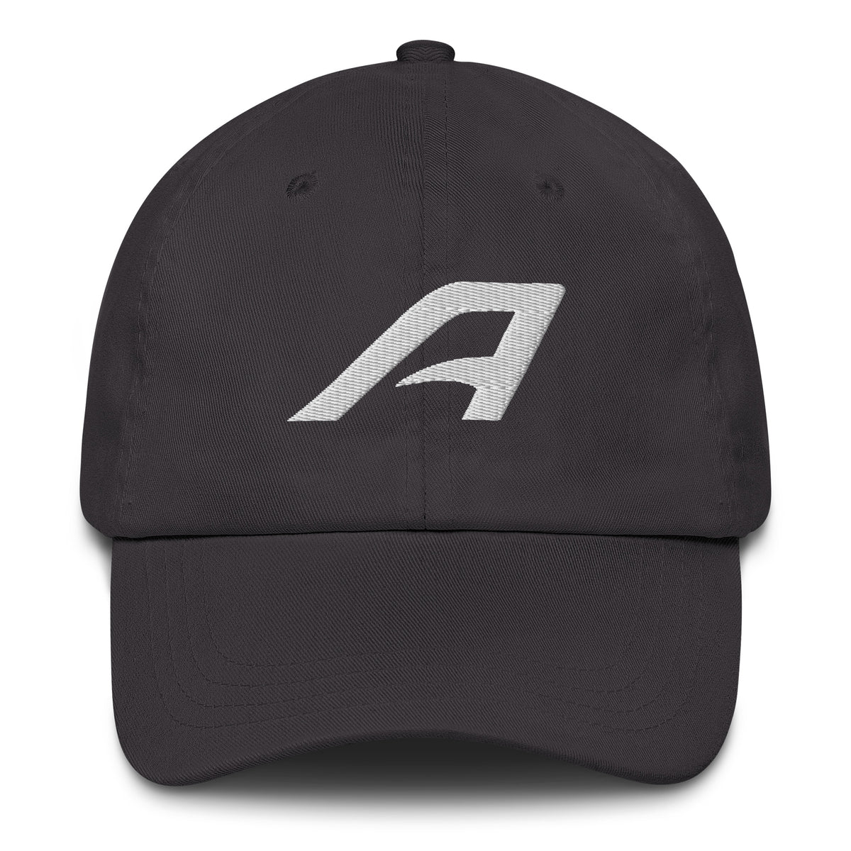 ARVO Classic Dad Hat in Grey – front view