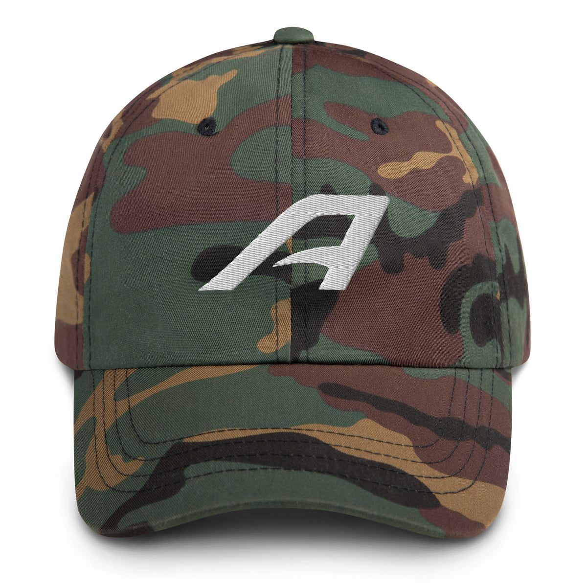ARVO Classic Dad Hat in Green – front view