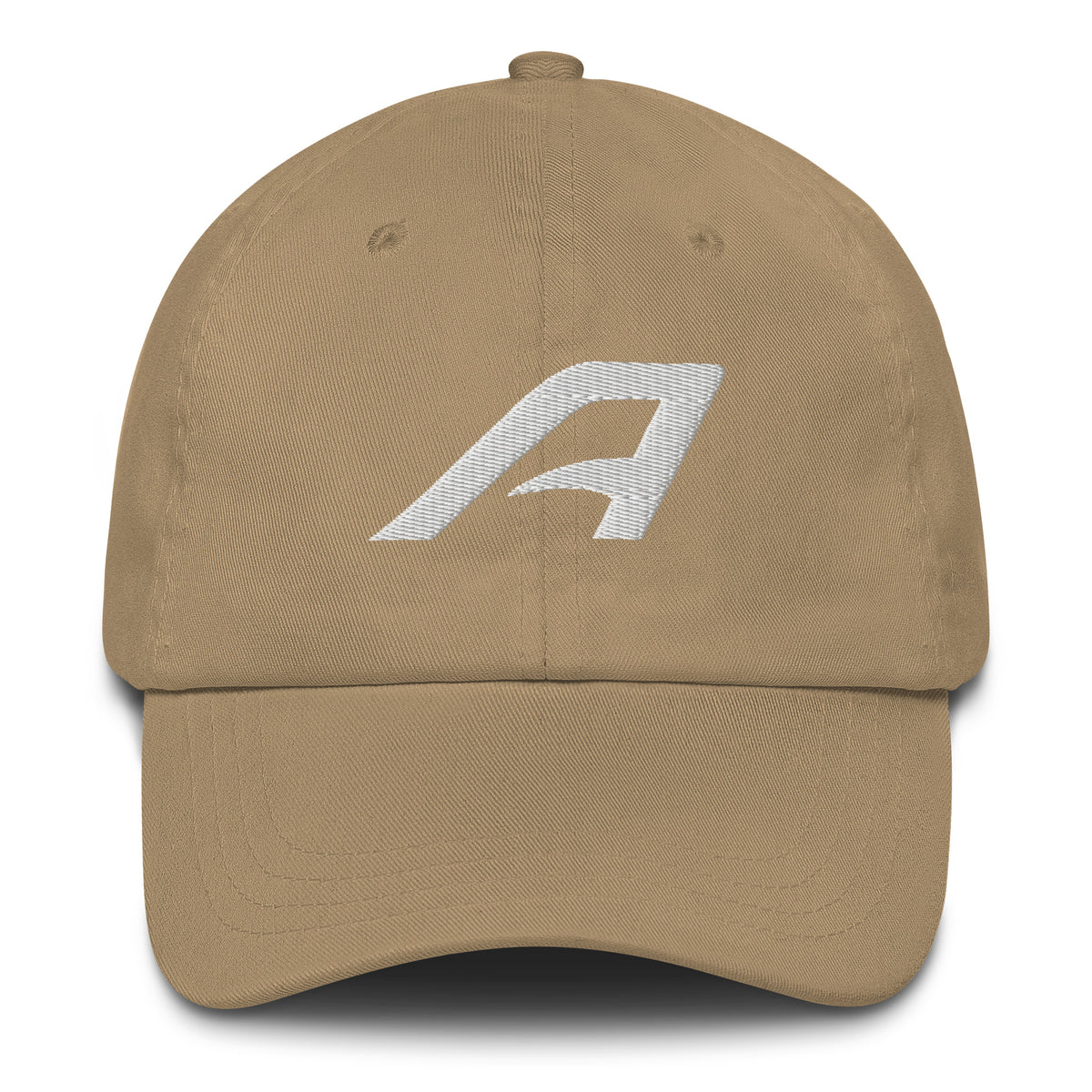ARVO Classic Dad Hat in Khaki – front view