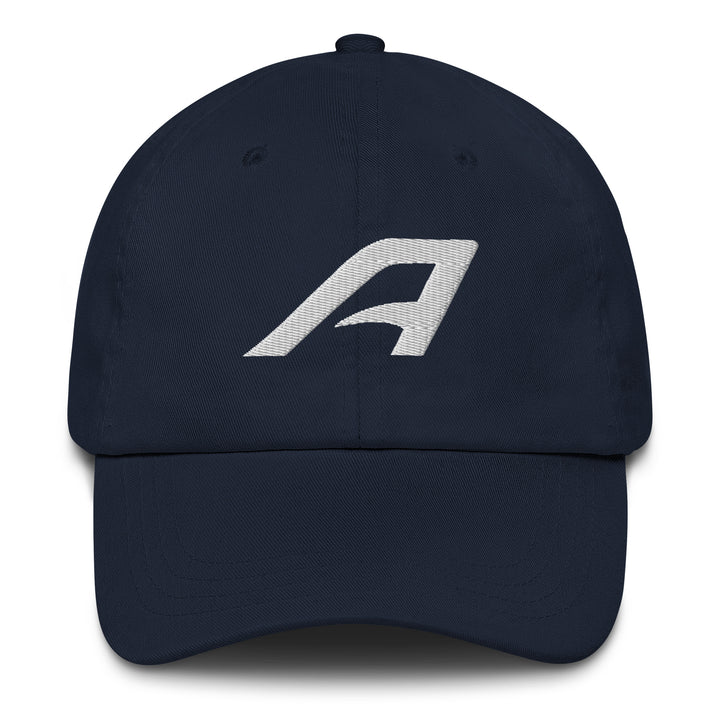 ARVO Classic Dad Hat in Navy – front view