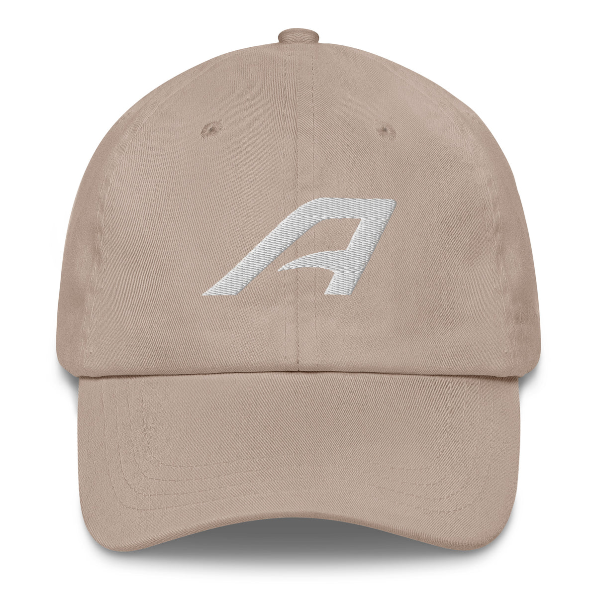 ARVO Classic Dad Hat in Stone – front view